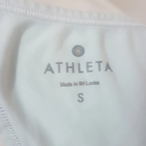 Athleta  icy blue racer back tank top - Picture 6 of 7